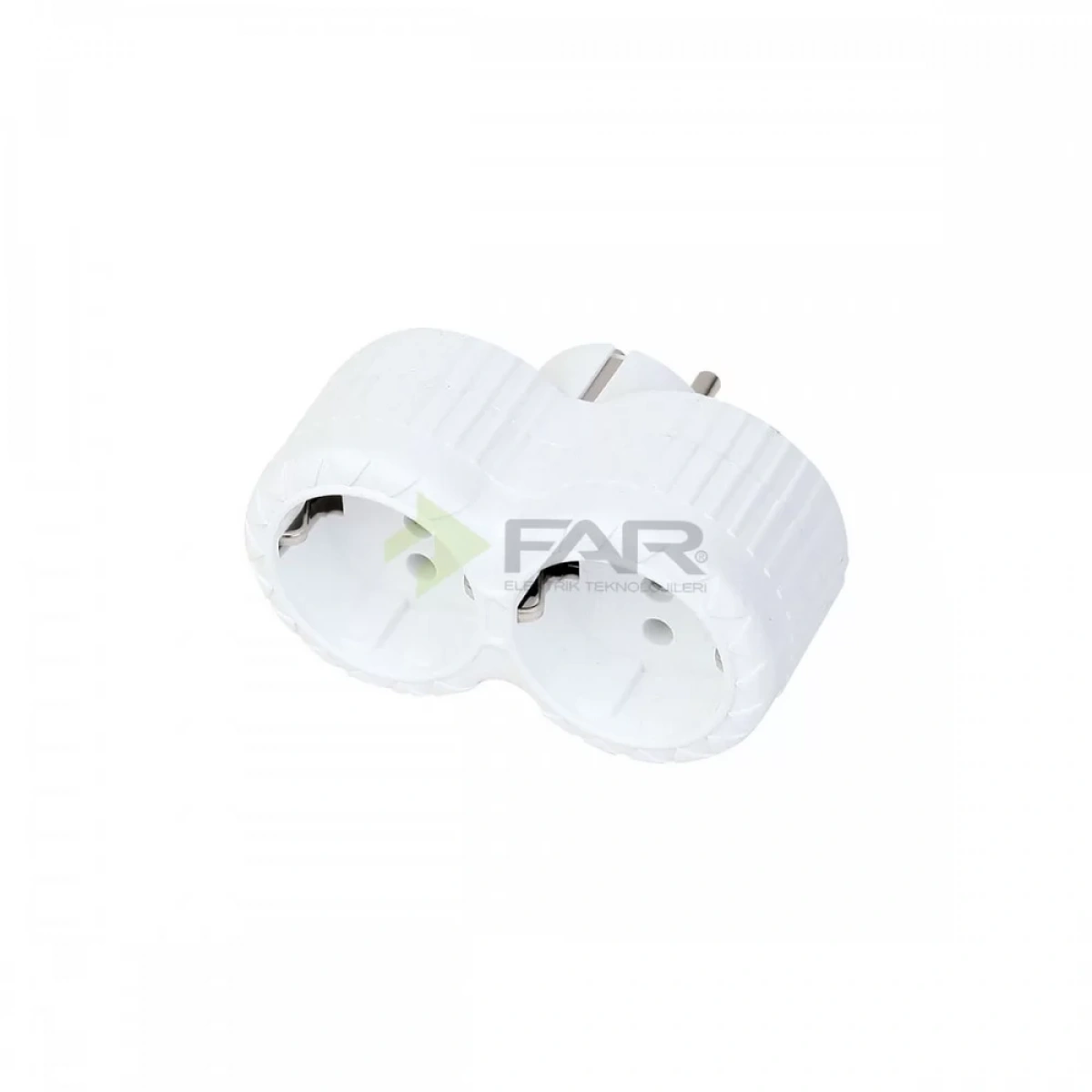 Far 2’li Fiş Priz  Papatya