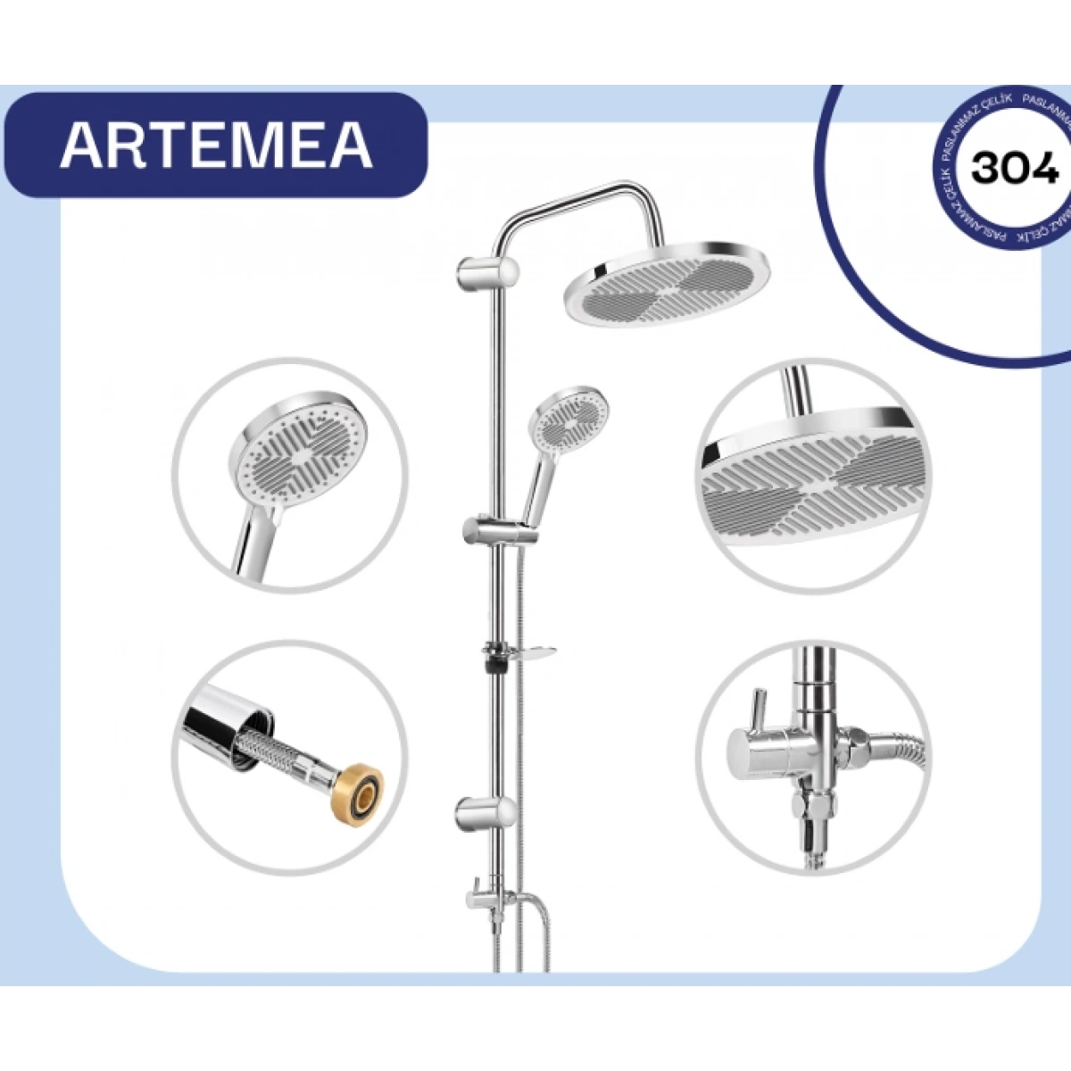 Fomaart Artemea Robot Duş Seti