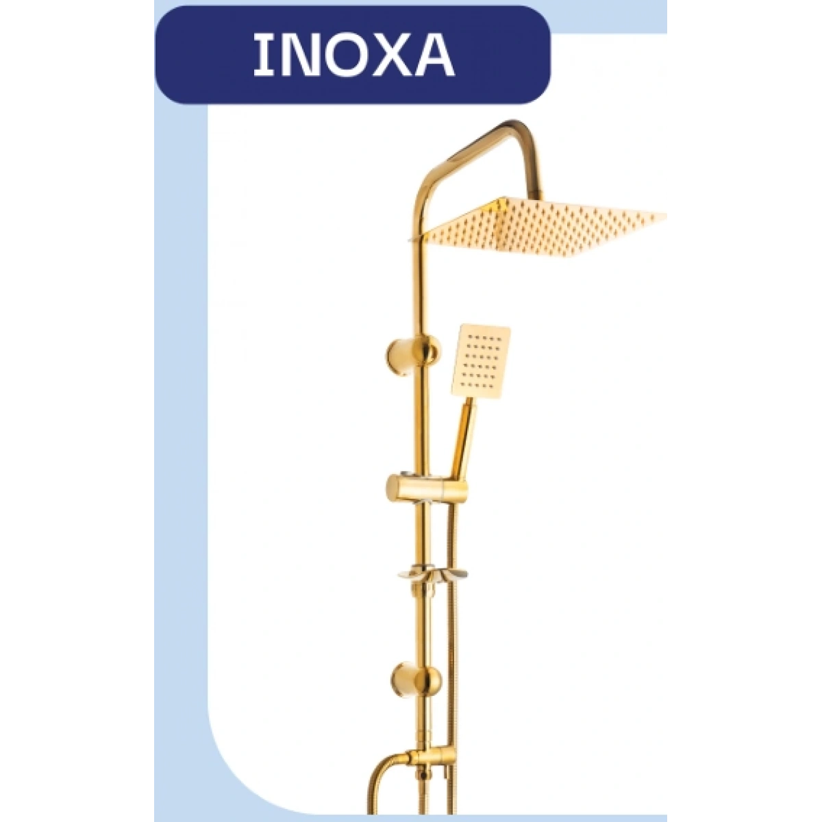 Fomaart Inoxa Altın Robot Duş Seti