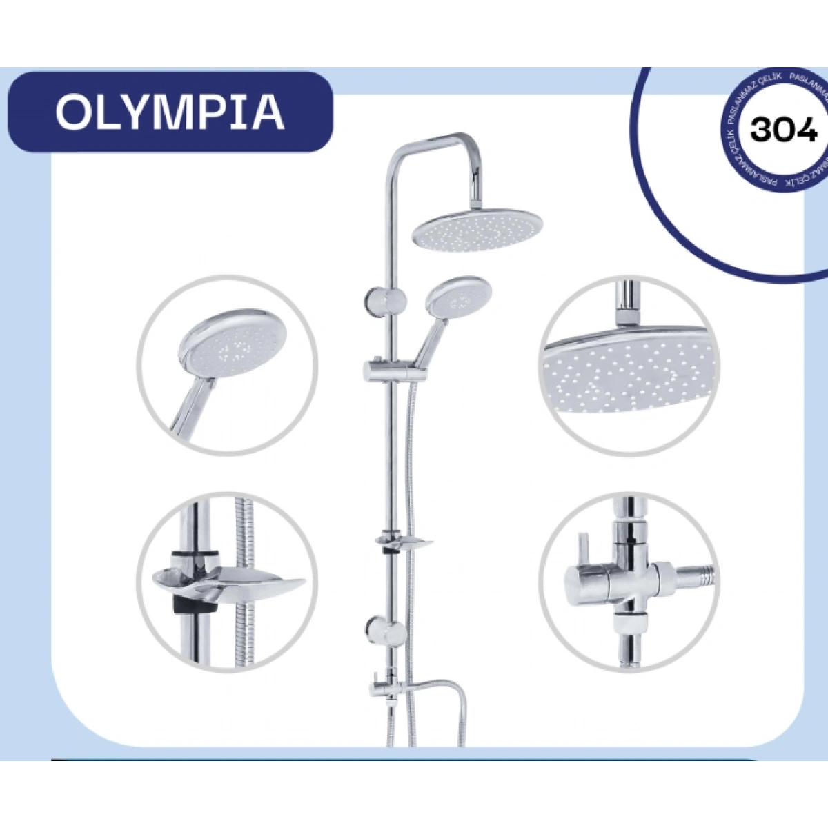 Fomaart Olympia Robot Duş Seti