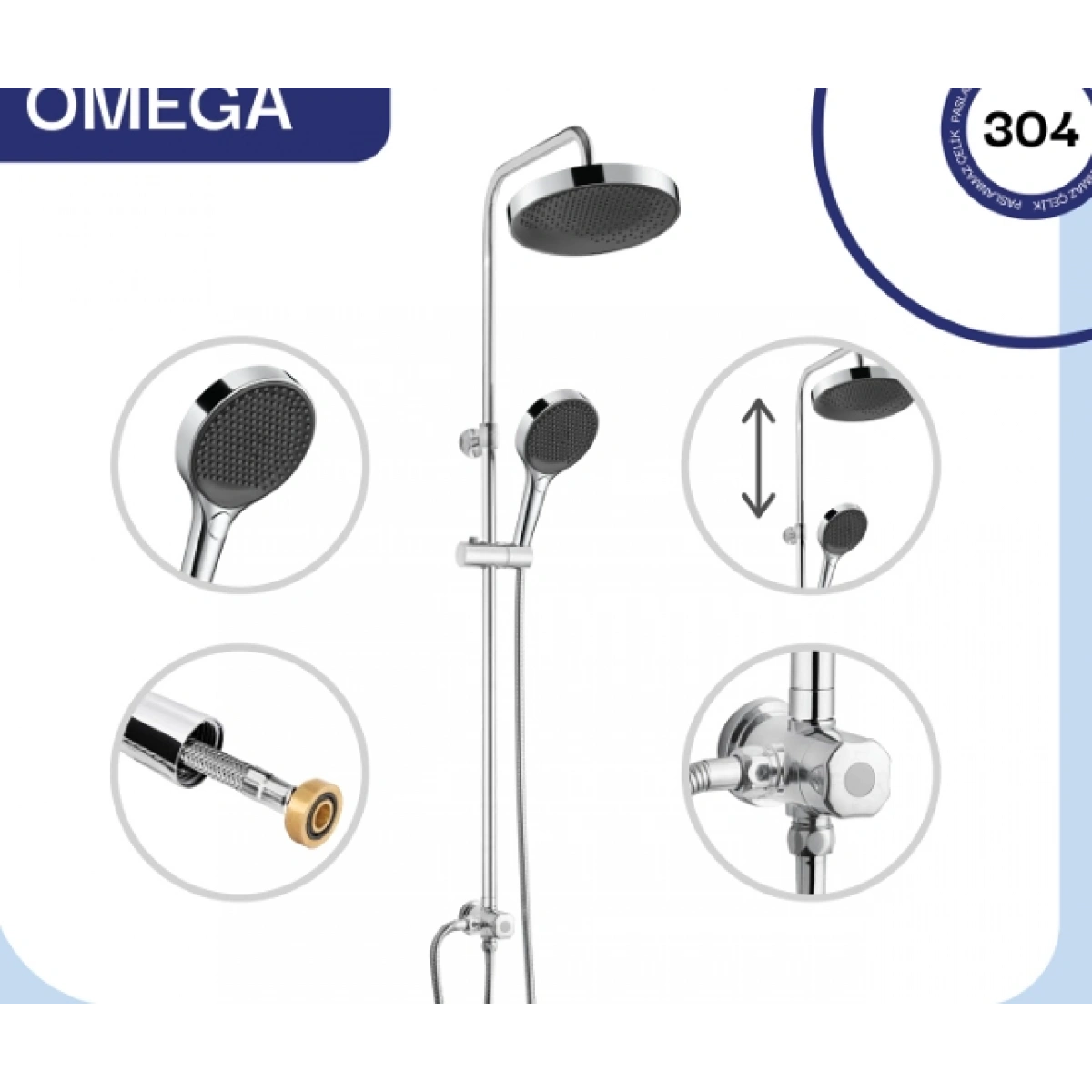 Fomaart Omega Robot Duş Seti
