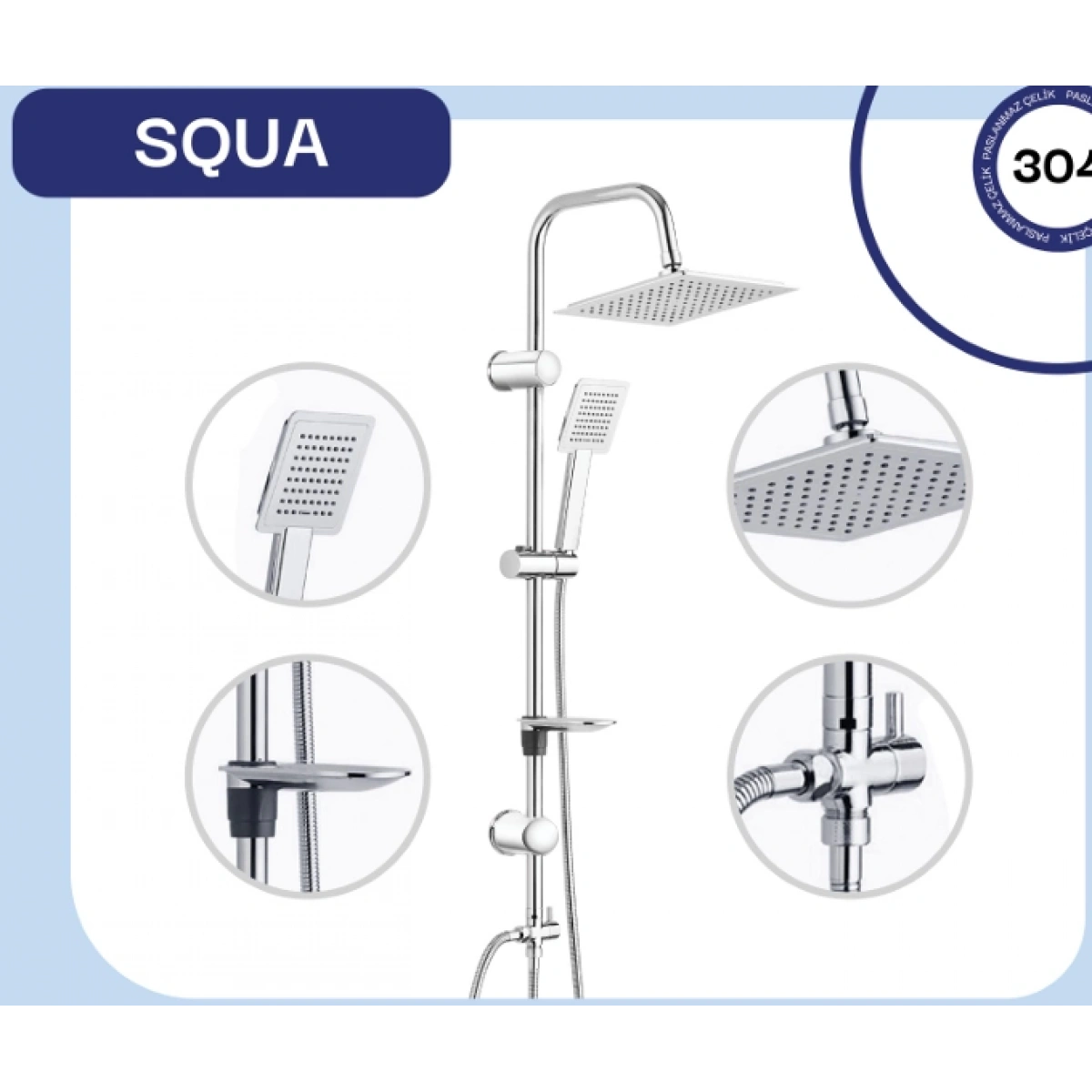 Fomaart Squa Robot Duş Seti