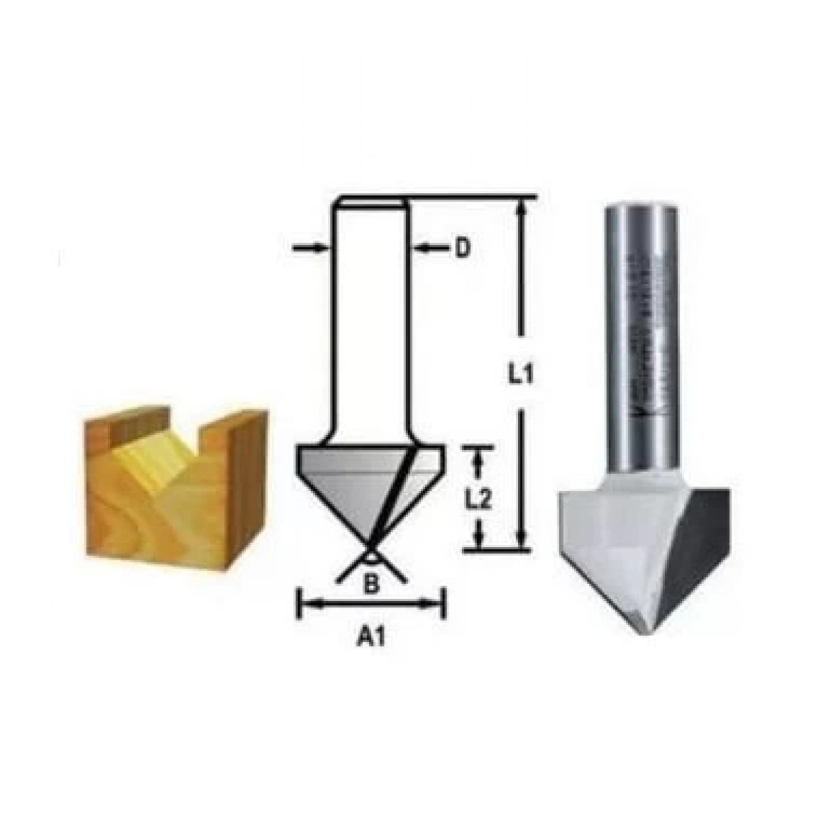 Freze Bıçağı 12x15.9 Mm