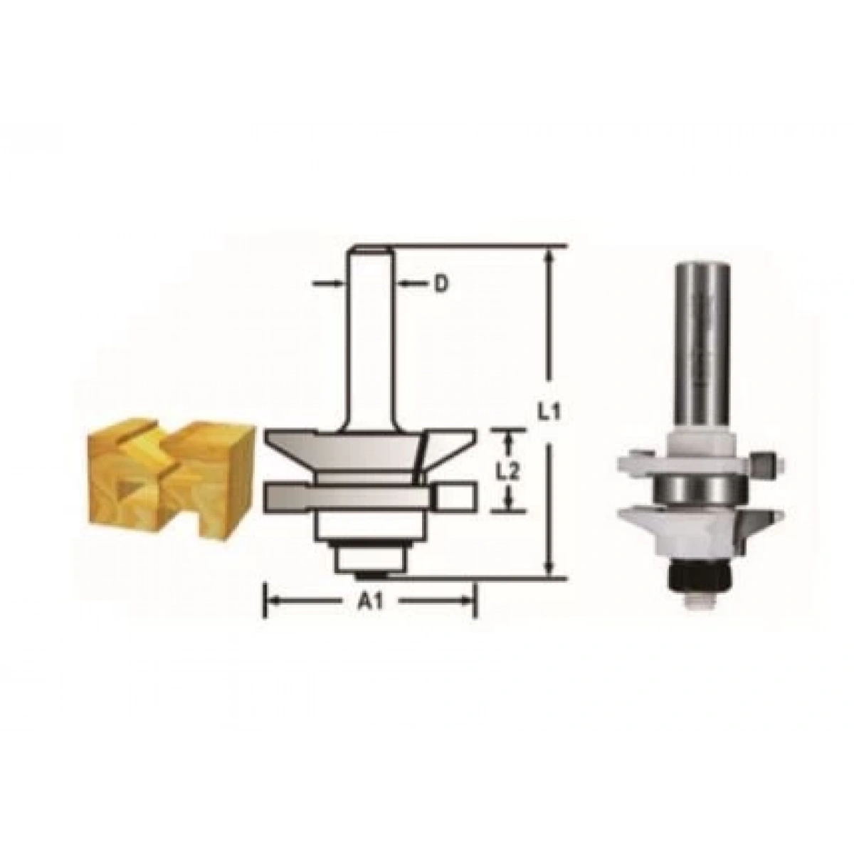 Freze Bıçağı 12x41 Mm