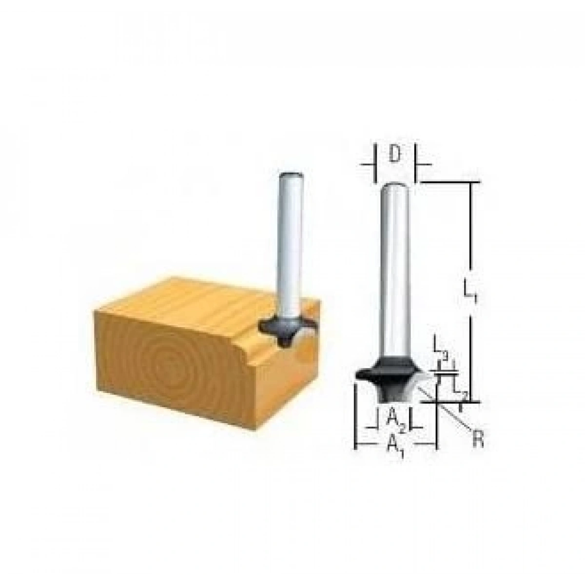Freze Bıçağı 6x20 Mm