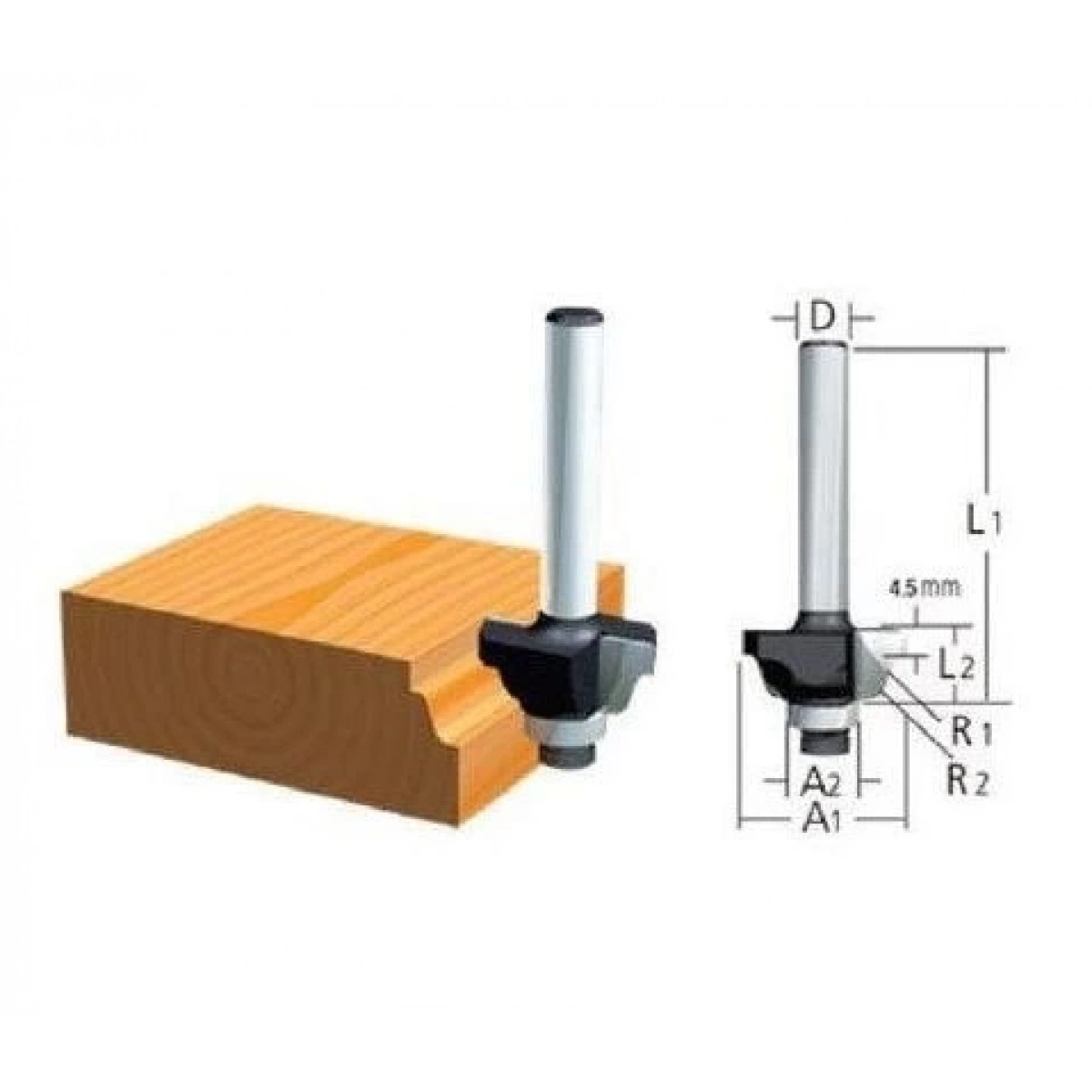 Freze Bıçağı 6x26 Mm