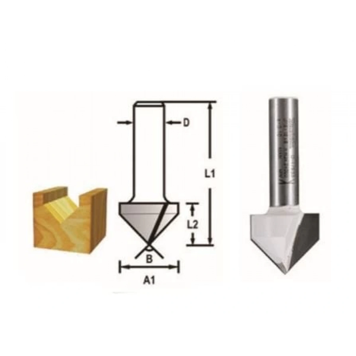 Freze Bıçağı 8x19 Mm