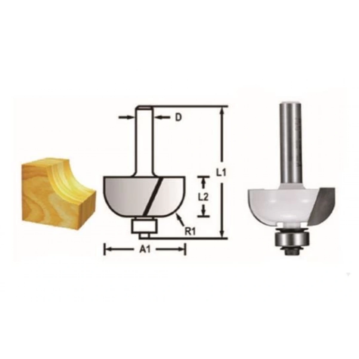 Freze Bıçağı 8x28.6 Mm