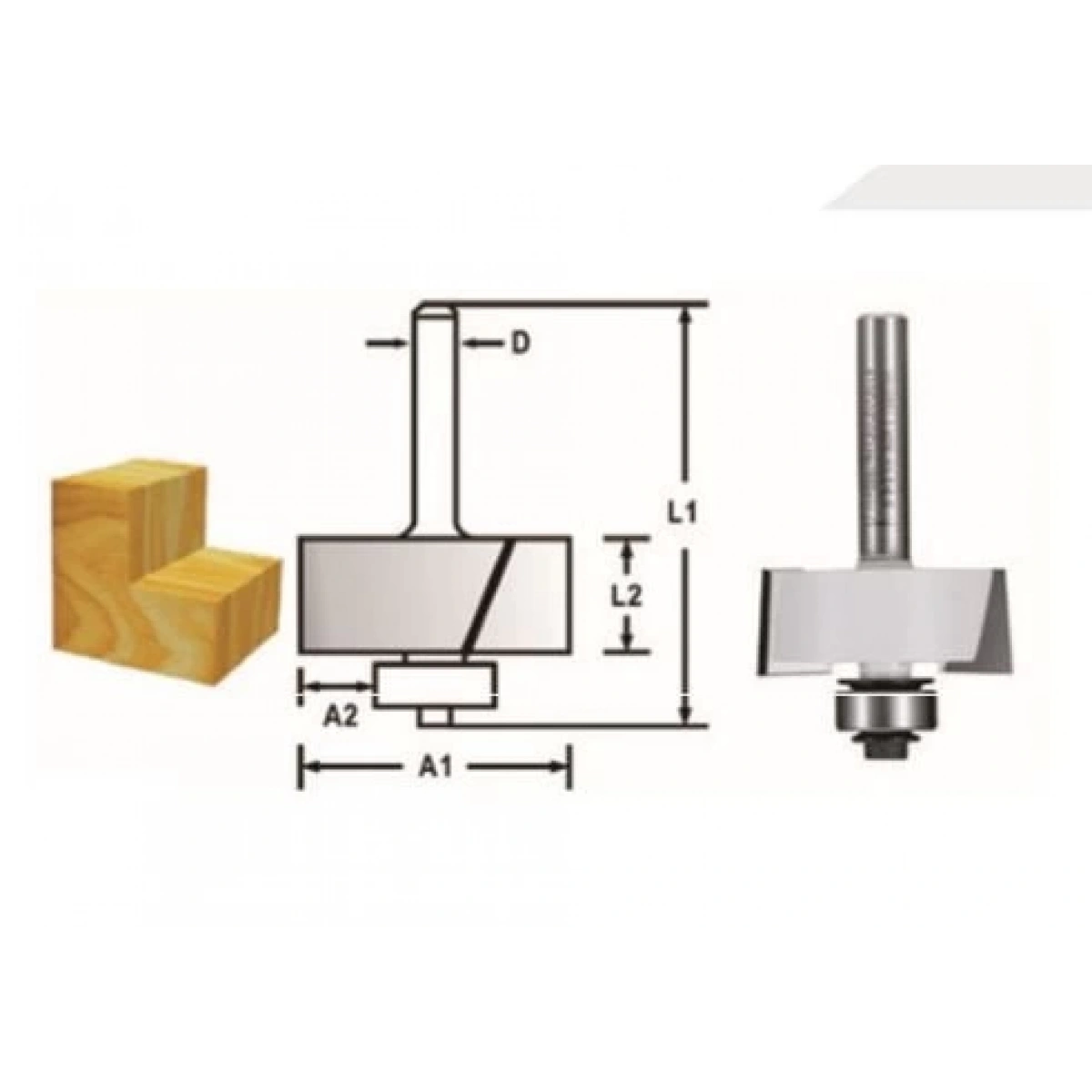 Freze Bıçağı 8x31.8 Mm