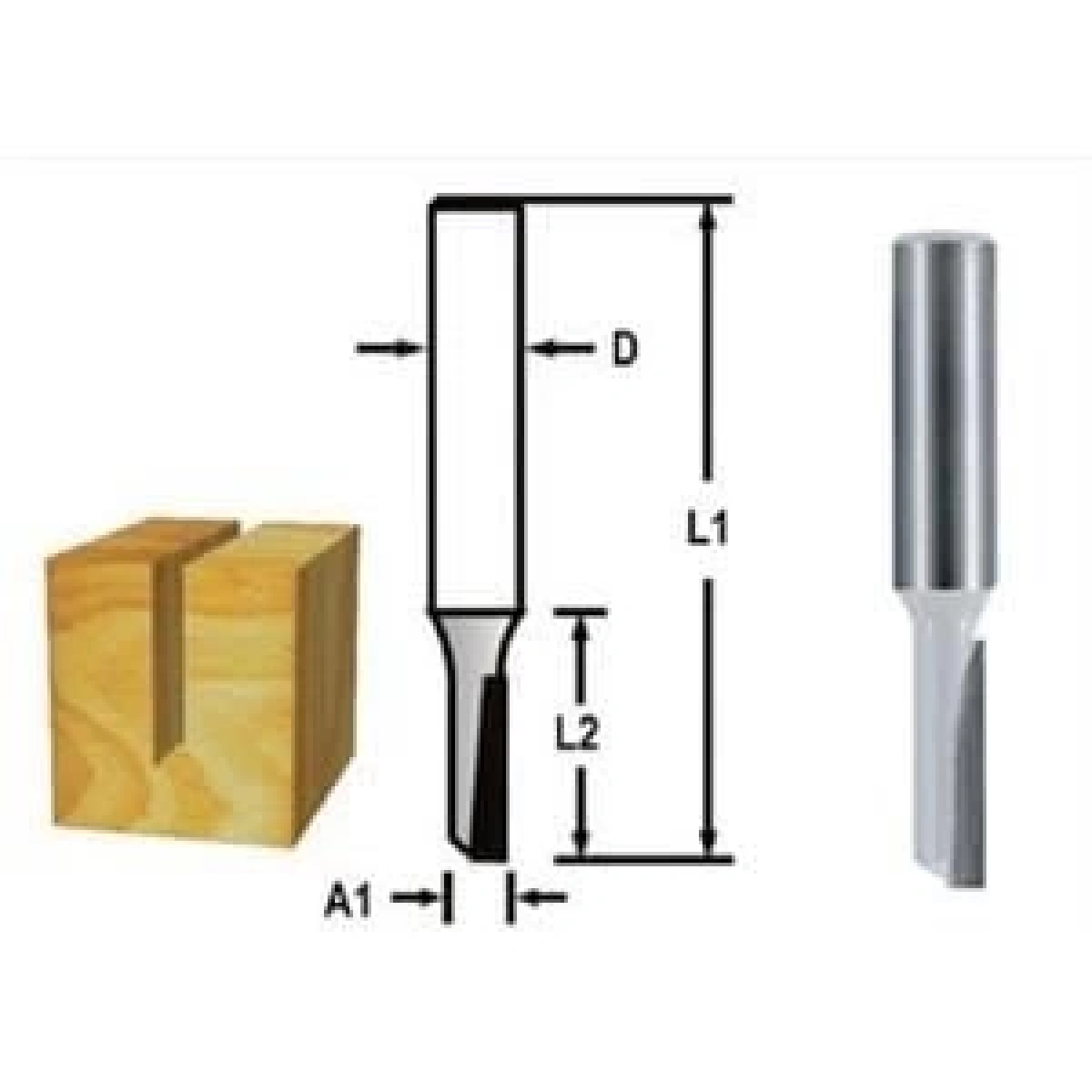 Freze Bıçağı 8x5 Mm