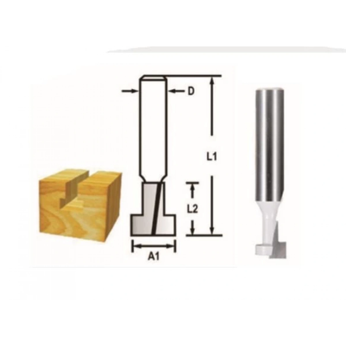 Freze Bıçağı 8x9.5 Mm