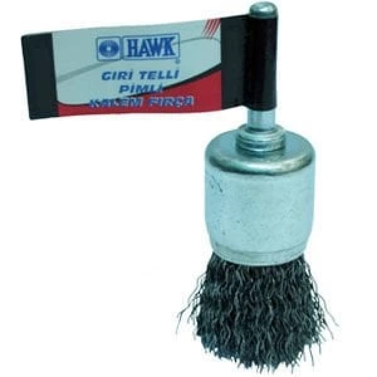 Gri Telli Pimli Kalem Fırça 25 Mm