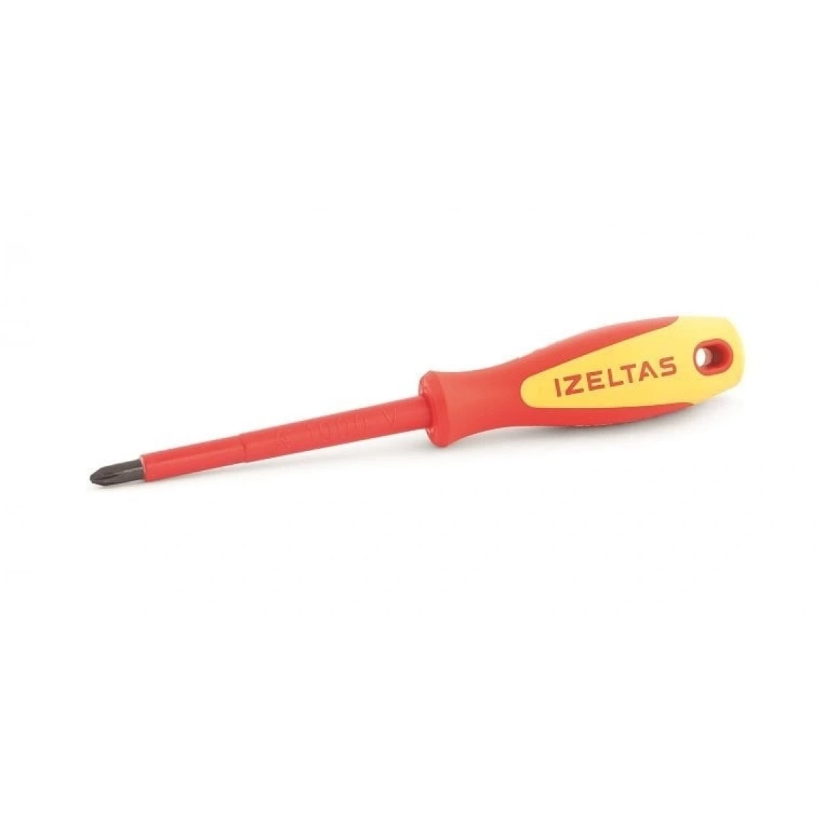 İzeltaş 1000V İzoleli Elektrikçi Yıldız Uçlu Tornavida 6x100