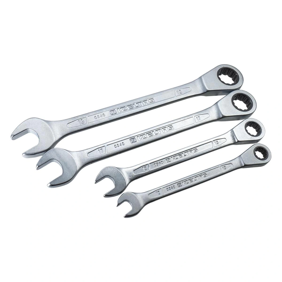 İzeltaş Cırcır Kombine Anahtar Takımı 4 Parça