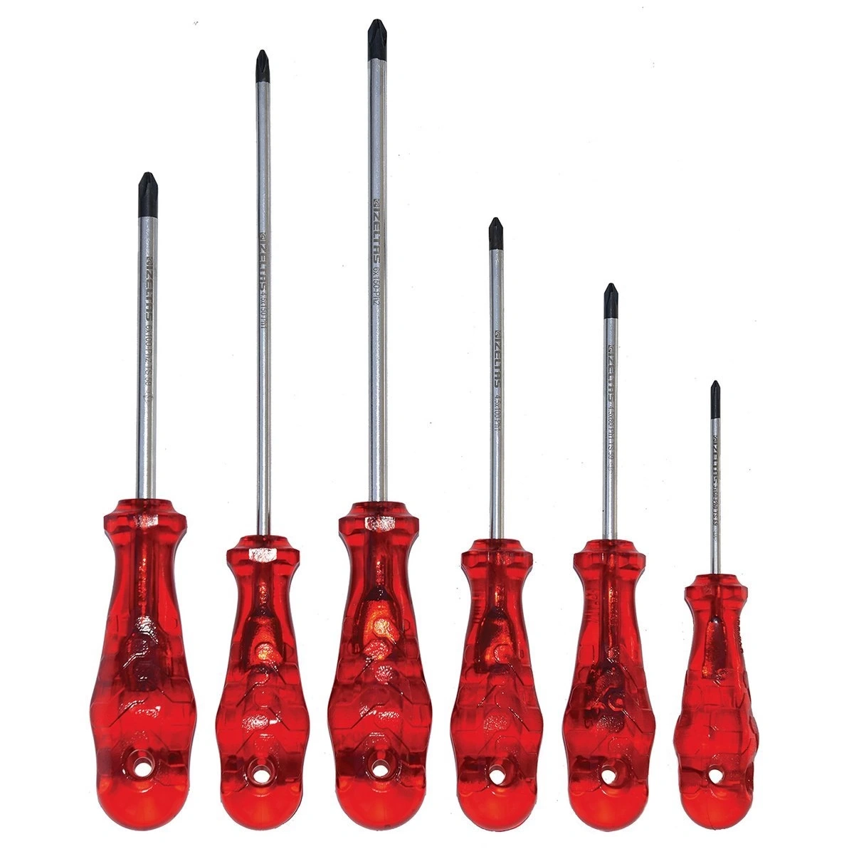 İzeltaş Kraft Seri Yıldız Uçlu Tornavida Takımı (6 Parça)