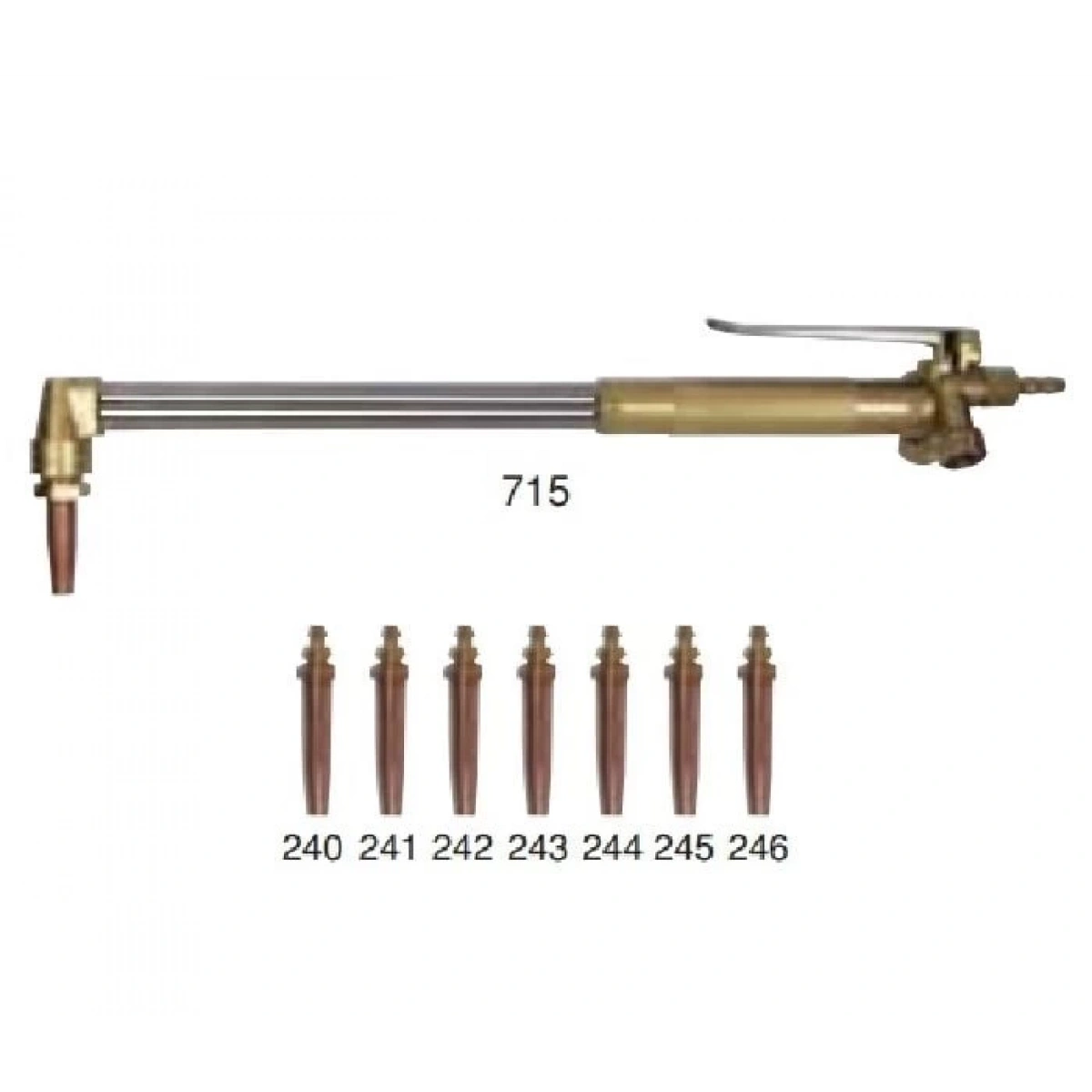 Kesme Lülesi No:0 Oksijen - Propan