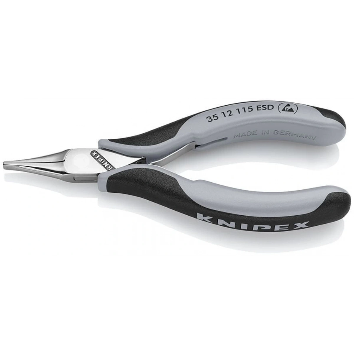 Knıpex 35 12 115 Esd Elektronikçi Kargaburun  -  Esd
