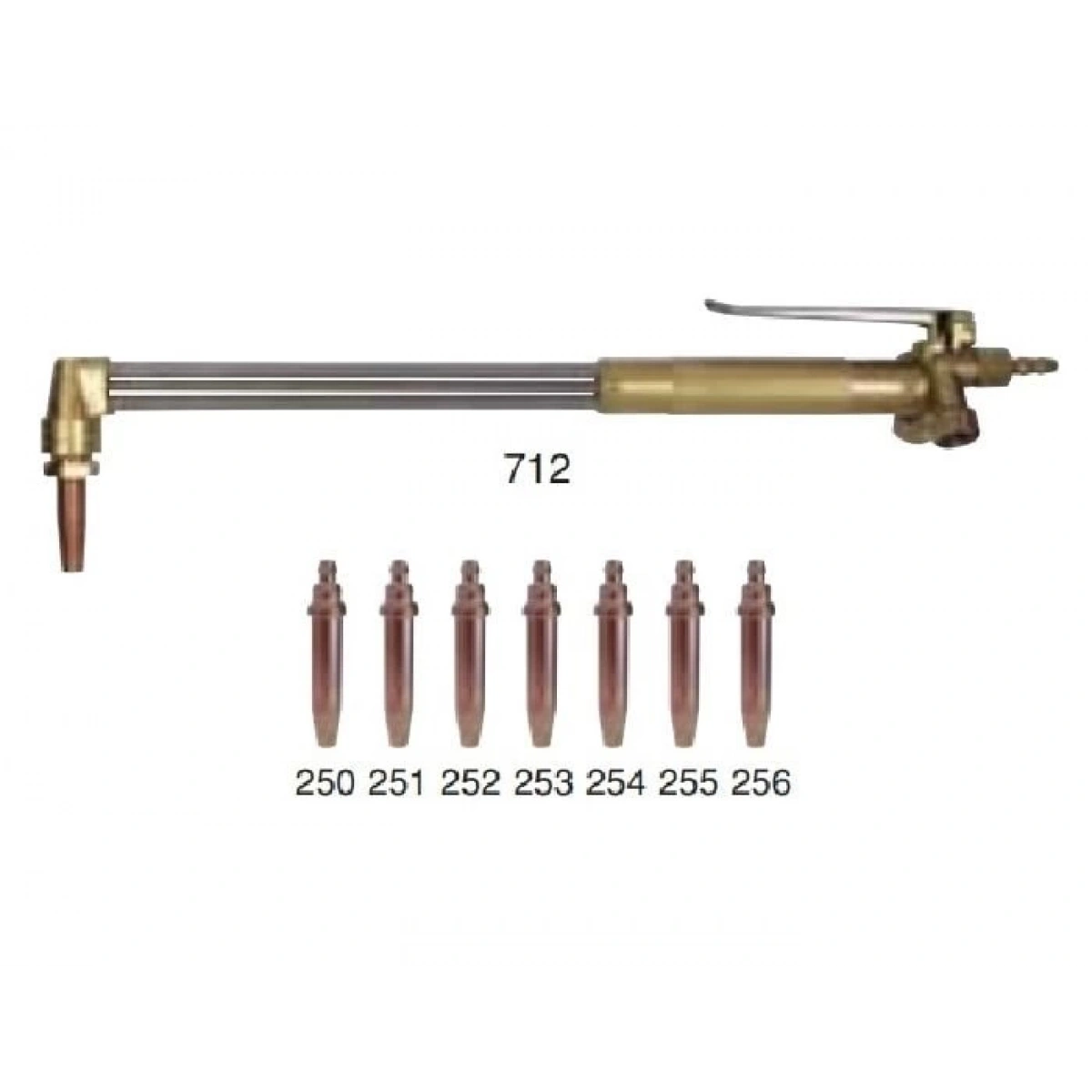 Lüle Karışımlı Kesme Hamlacı Oksijen - Asetilen
