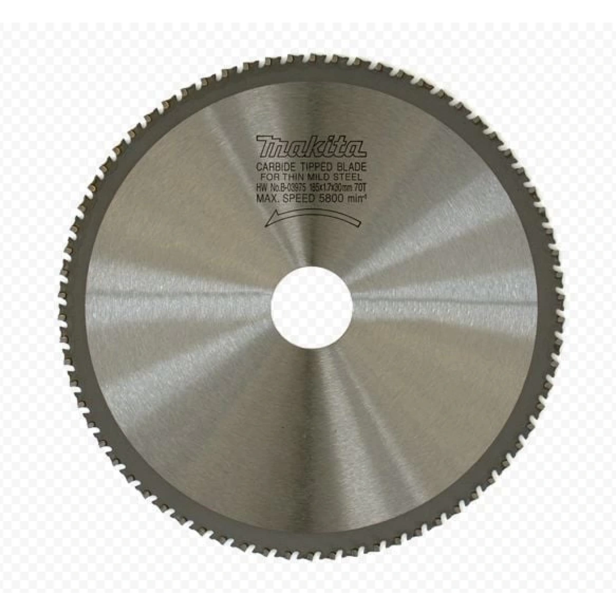 Metal Kesme Daire Testere 185x70 Diş