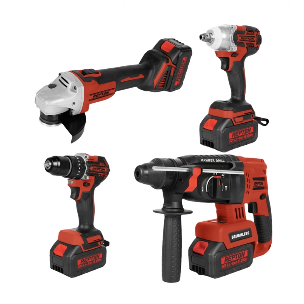 REPTON RP-1380 KÖMÜRSÜZ AKÜLÜ 4LÜ SET