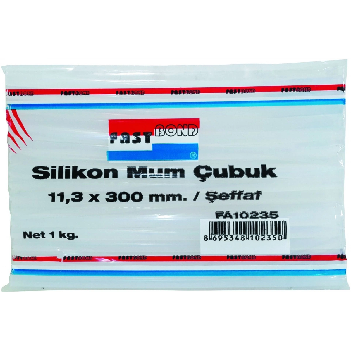 Şeffaf Kalın Silikon Mum Çubuk