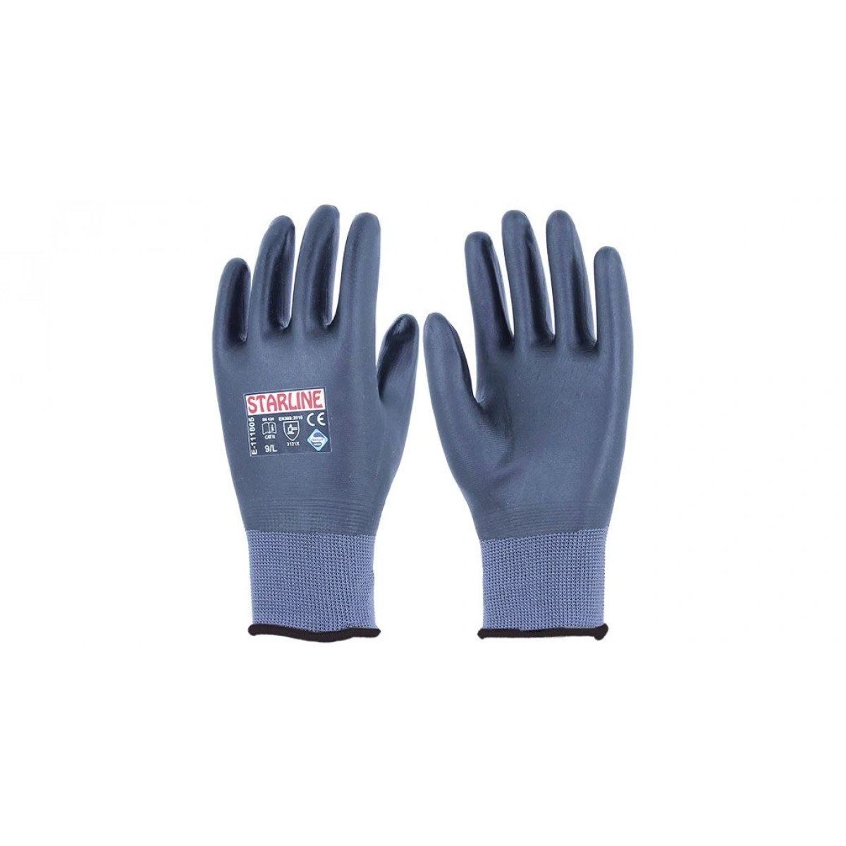 STARLİNE E-111805 KÖPÜK NİTRİL ELDİVEN ( 9-10 ) (TAM KAPLI)