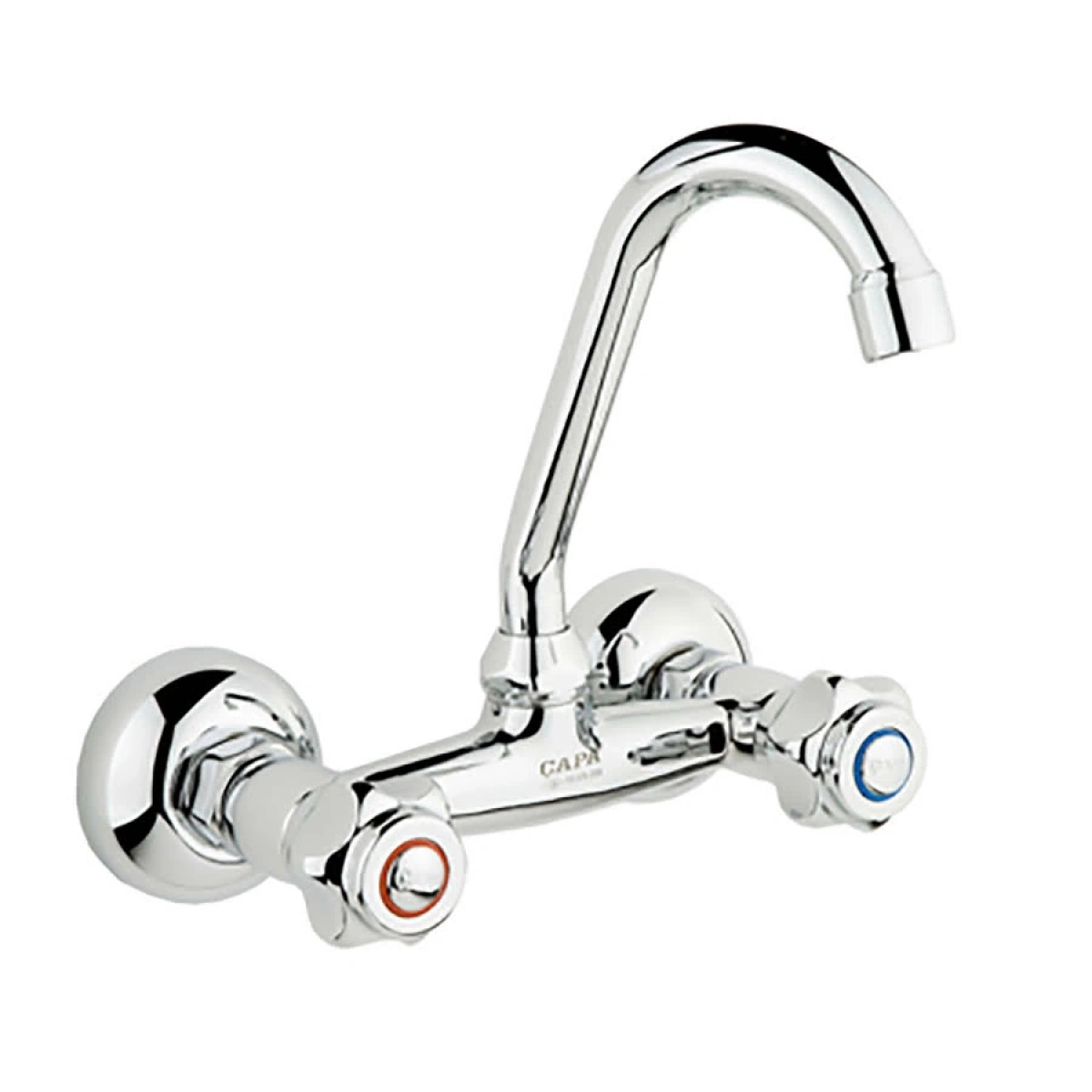 Taç Tekli Musluk Alttan Lavabo (Pirinç)