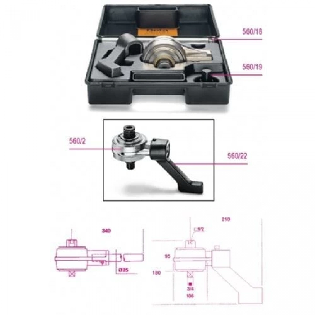 Tork Artırıcı Takımı 2 Parça 560/c2