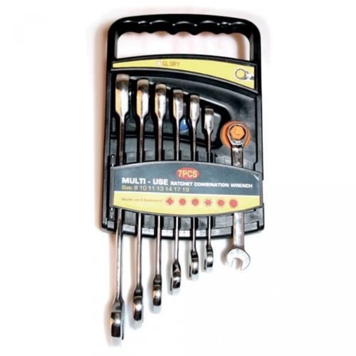 Triple Cırcır Anahtar Takımı Hl9323 7li Takım