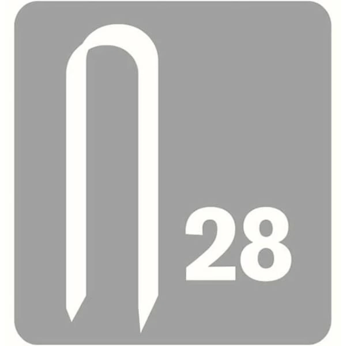 U Tipi Kablo Çakma Zımba Teli R 28/11 - 5m