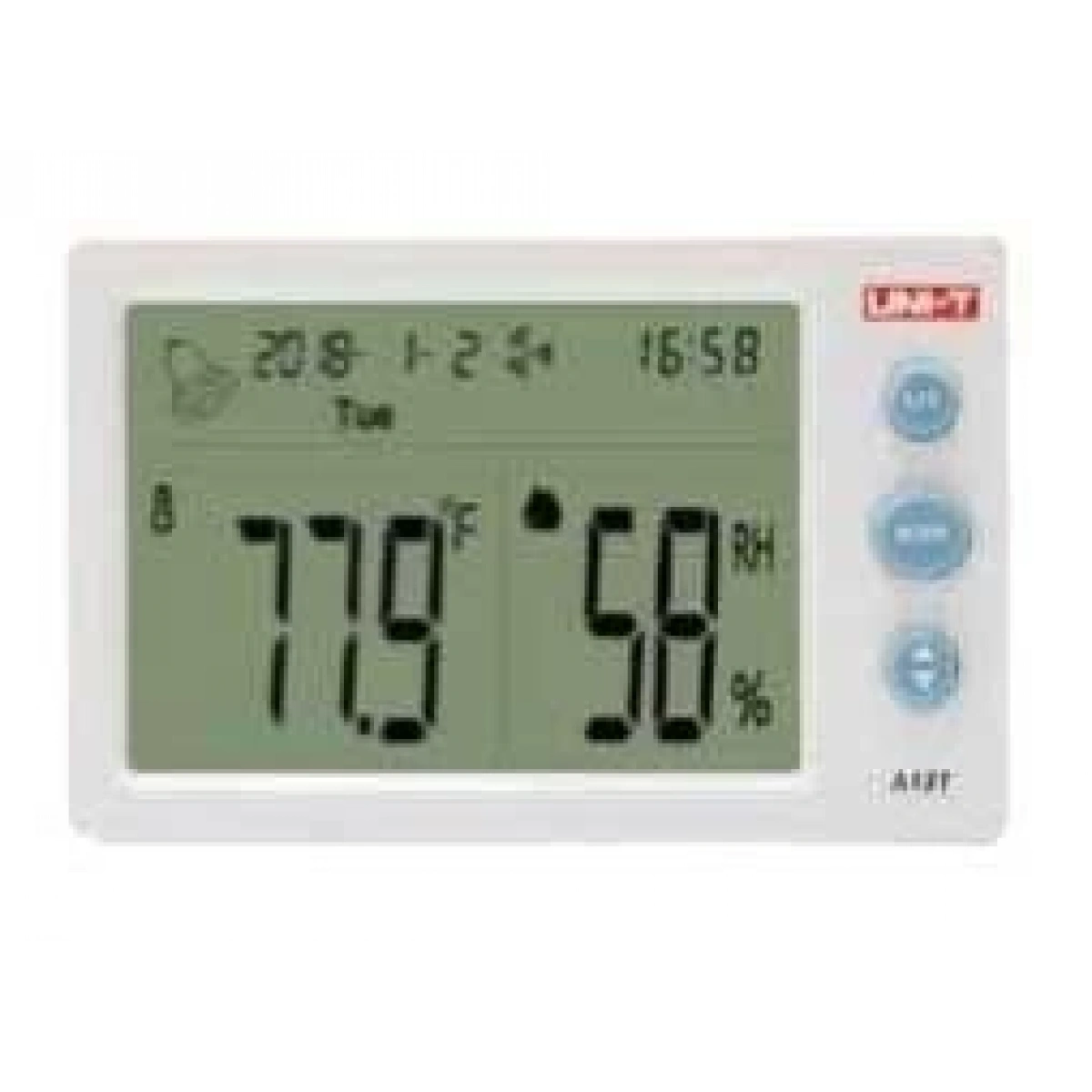 Unıt 13t Dijital Saatli Sıcaklık Ve Nem Ölçer