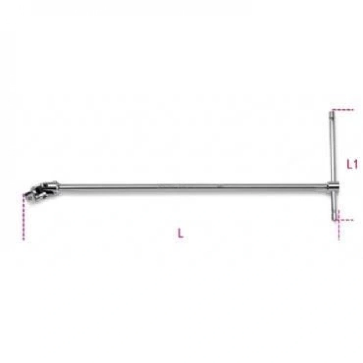 Uzun Mafsallı Lokma T-kolu 920/40