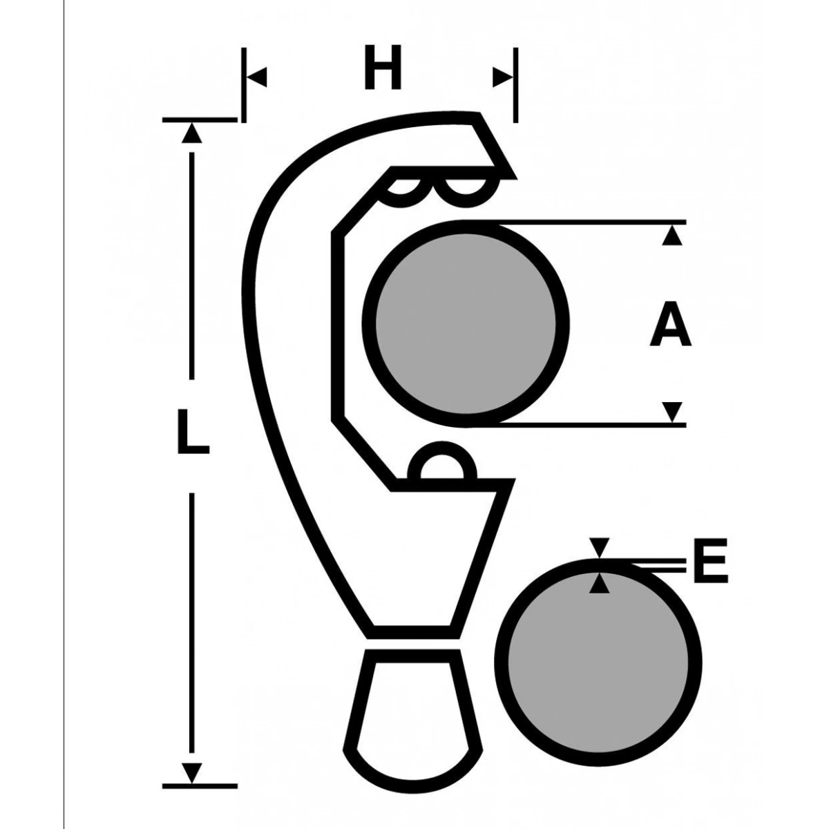 Vırax 2101 45 Çelik Boru Kesici