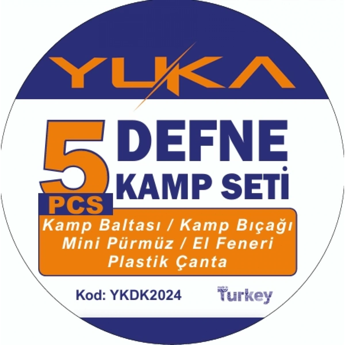 YUKA Defne Kamp Seti ( 5 pcs )