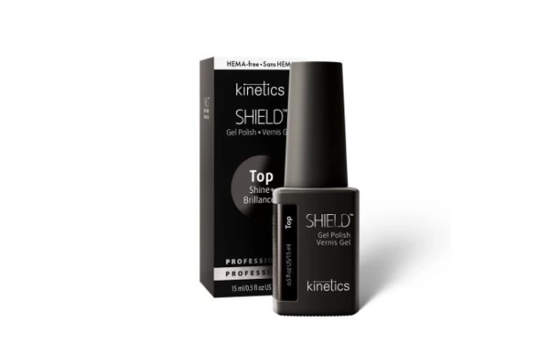 Kinetics Shield Hema Free Shine+Top Coat, 15ml