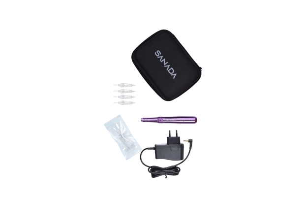 Sanada Premium Purple Kalıcı Makyaj ve Dermapen Cihazı