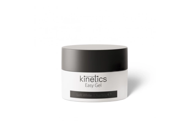 Kinetics Easy Gel Soft White 50ml Protez Tırnak Jeli