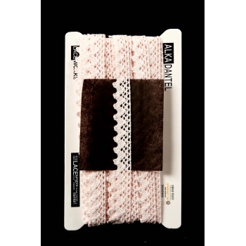 ALKA DANTEL PAMUK KOPANAKİ 10 METRE 683 PAMUK AÇIK PEMBE