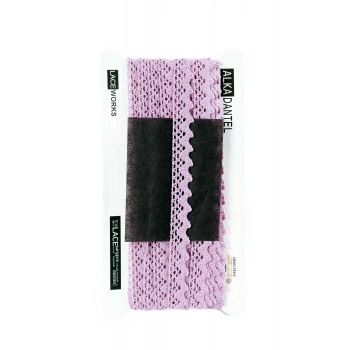 ALKA DANTEL PAMUK KOPANAKİ 10 METRE 683 PAMUK LAVANTA