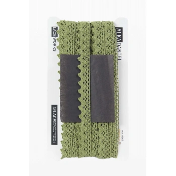 ALKA DANTEL PAMUK KOPANAKİ 10 METRE 683 PAMUK HAKİ