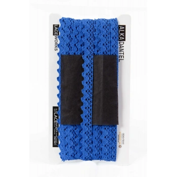 ALKA DANTEL PAMUK KOPANAKİ 10 METRE 683 PAMUK ROYAL BLUE 683 PAMUK ROYAL BLUE