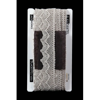 ALKA DANTEL PAMUK KOPANAKİ 10 METRE 8220 PAMUK LİNEN