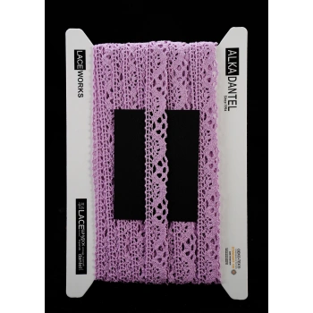 ALKA DANTEL PAMUK KOPANAKİ 10 METRE 237K PAMUK LAVANTA