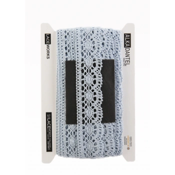 ALKA DANTEL PAMUK KOPANAKİ 10 METRE 3520 PAMUK AÇIK MAVİ