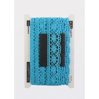 ALKA DANTEL PAMUK KOPANAKİ 10 METRE 3520 PAMUK TURKUAZ