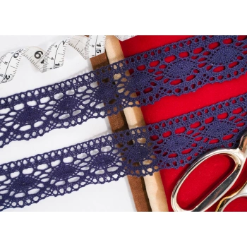 ALKA DANTEL PAMUK KOPANAKİ 10 METRE 3520 PAMUK LACİVERT