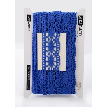 ALKA DANTEL PAMUK KOPANAKİ 10 METRE 3520 PAMUK ROYAL BLUE
