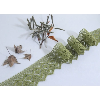 ALKA DANTEL PAMUK KOPANAKİ 10 MT 750 PAMUK HAKİ