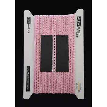 ALKA DANTEL PAMUK KOPANAKİ 10 METRE 636 PAMUK BEBE PEMBE