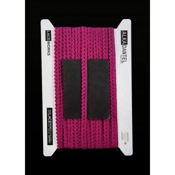 ALKA DANTEL PAMUK KOPANAKİ 10 METRE 636 PAMUK DARK PİNK